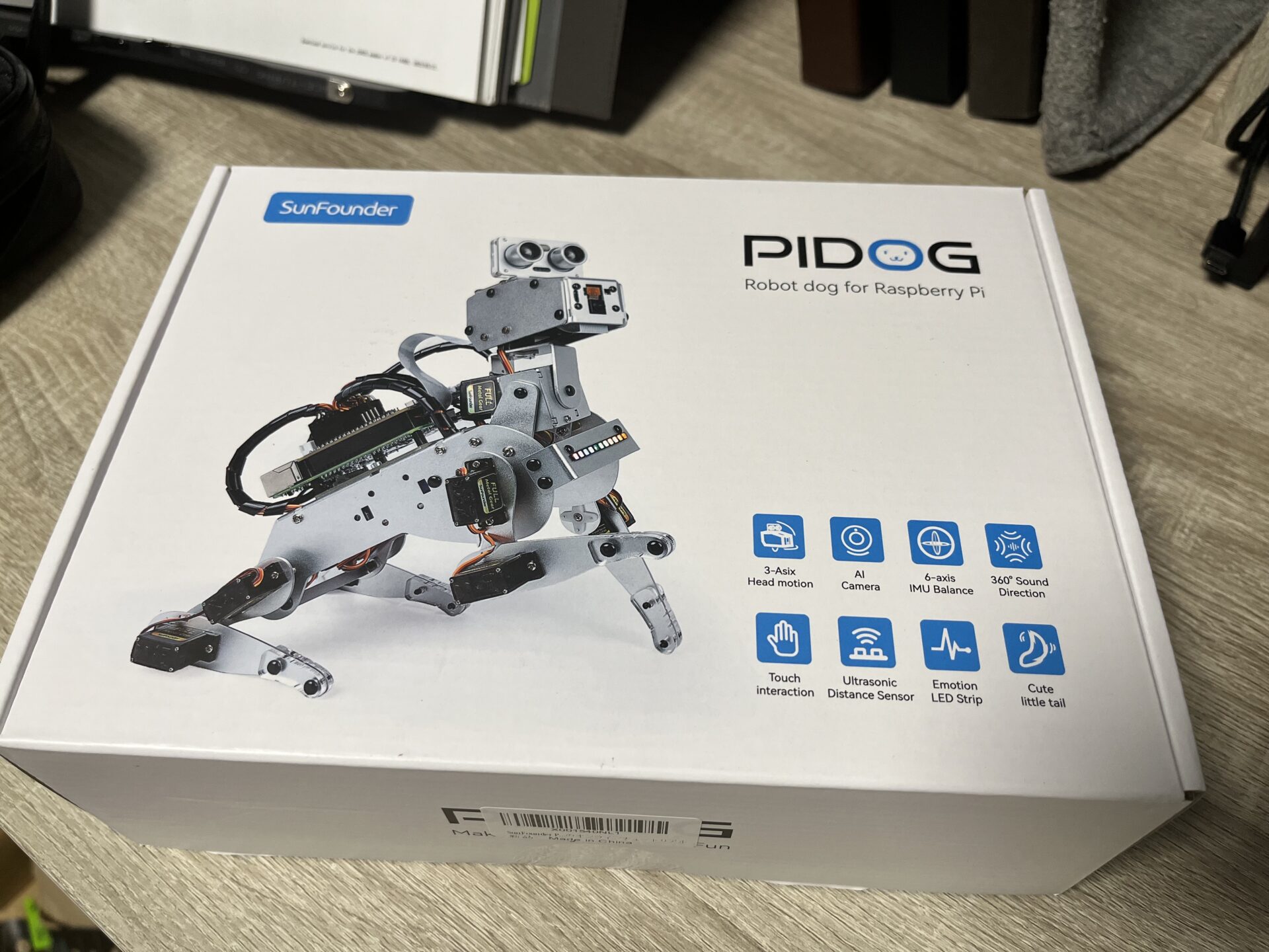 SunFounder PiDogで遊んでみる | デイビッドの宇宙開発ブログ